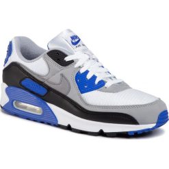 Buty NIKE - Air Max 90 CD0881 102 White/Particle Grey. Szare buty sportowe męskie Nike, ze skóry ekologicznej, bez zapięcia, nike air max. Za 599,00 zł.