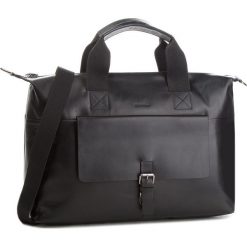 Torba STRELLSON - Scott 4010001293 Black 900. Czarne torby męskie skórzane Strellson, bez wzorów, ze skóry, młodzieżowe. W wyprzedaży za 639,00 zł.