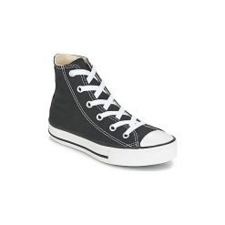 Buty Dziecko Converse CHUCK TAYLOR ALL STAR CORE HI. Czarne trampki dziewczęce Converse, bez wzorów, retro, bez zapięcia. Za 219,00 zł.