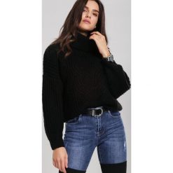 Czarny Golf Livermore. Czarne swetry damskie Renee, uniwersalny, z dzianiny, długie. Za 149,99 zł.