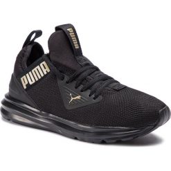 Sneakersy PUMA - Enzo Beta 192443 01 Puma Black/Metallic Gold. Czarne półbuty damskie Puma, na co dzień, bez wzorów, z tworzywa sztucznego, bez obcasa, na płaskiej podeszwie, bez zapięcia. Za 299,99 zł.