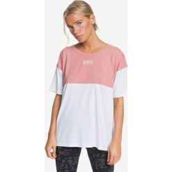 Roxy Come Into My Life Koszulka Biały Beżowy. Brązowe koszulki damskie Roxy, s, z nadrukiem, z elastanu, bez kołnierzyka, z krótkim rękawem. Za 157,95 zł.