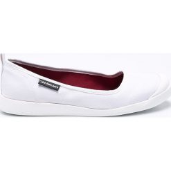 Baleriny damskie lakierowane: Calvin Klein Jeans – Baleriny