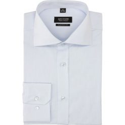 Koszula versone 2322 długi rękaw custom fit niebieski. Niebieskie koszule męskie marki Recman, m, bez wzorów, bez kołnierzyka, z długim rękawem. Za 149,00 zł.