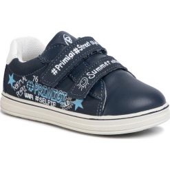 Sneakersy PRIMIGI - 5358711 S Blu. Niebieskie trampki chłopięce Primigi, bez wzorów, ze skóry ekologicznej, na rzepy. Za 239,00 zł.