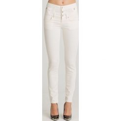 JEANSY RAMPY SLIM FIT BOTTOM UP LIU JO. Szare jeansy damskie z podwyższonym stanem. Za 329,40 zł.