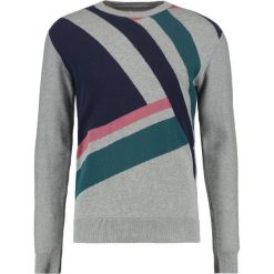 Swetry klasyczne męskie: Jack & Jones JPRSMITH CREW NECK Sweter grey melange