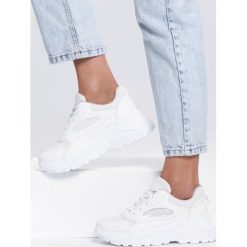 Biało-Różowe Sneakersy Wire. Różowe sneakersy damskie marki Inny, z materiału. Za 109,99 zł.