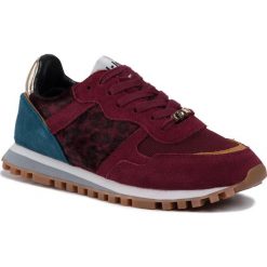 Sneakersy LIU JO - Wonder BXX049 PX068 Bordeaux S1703. Czerwone półbuty damskie Liu Jo, z zamszu. W wyprzedaży za 329,00 zł.