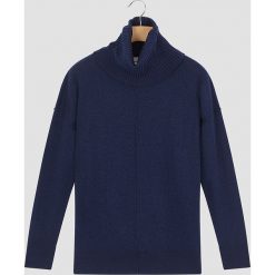 Sweter w kolorze granatowym. Niebieskie swetry damskie Rodier, m, w paski, klasyczne. W wyprzedaży za 122,95 zł.