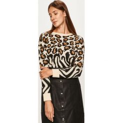 Vero Moda - Sweter. Białe swetry damskie Vero Moda, s, bez wzorów, z poliesteru, bez rękawów, bez kaptura. W wyprzedaży za 139,90 zł.