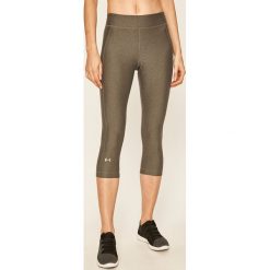 Under Armour - Legginsy. Szare spodnie damskie Under Armour, s, bez wzorów, z elastanu. W wyprzedaży za 149,90 zł.
