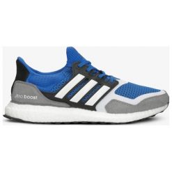 Adidas Ultraboost S&l U buty męskie, niebieski, rozmiar 46 2/3. Niebieskie buty sportowe męskie Adidas, ze skóry, bez zapięcia. W wyprzedaży za 637,49 zł.