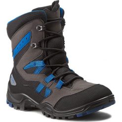 Buty zimowe chłopięce: Śniegowce ECCO – Xpedition Kids 70465359653 Black/Poseidon/Slate