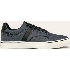 Jack & Jones - Tenisówki. Szare trampki męskie Jack & Jones, bez wzorów, z gumy, na sznurówki. Za 189,90 zł.