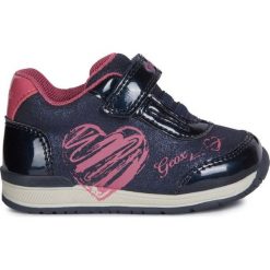 Geox buty dziewczęce za kostkę Rishon 21 niebieskie. Niebieskie buty dziewczęce zimowe Geox, za kostkę, bez zapięcia. Za 219,00 zł.