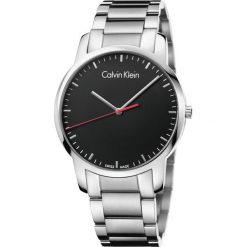 Calvin Klein City Zegarek Srebrny. Szare zegarki męskie srebrne. Za 1146,95 zł.
