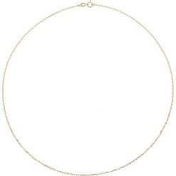 Złoty naszyjnik - dł. 43 cm. Żółte naszyjniki damskie Diamond & Co, złote. W wyprzedaży za 337,95 zł.