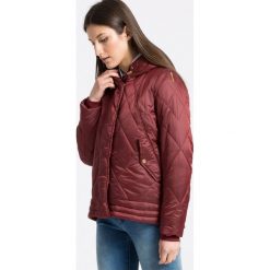 Geox - Kurtka. Niebieskie kurtki damskie Geox, bez wzorów, z poliesteru, długie. W wyprzedaży za 399,90 zł.