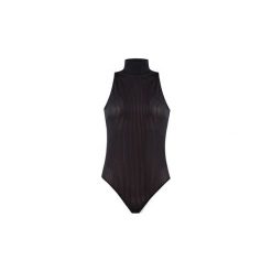 BODY W PASKI, BE LOUD. Czarne body damskie Undress Code, s, w paski, z materiału. Za 287,20 zł.