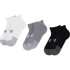 Zestaw 3 par niskich skarpet unisex UNDER ARMOUR - Heatgear Lo Cut Sock 1346753-035 Gray. Czarne skarpetki damskie Under Armour, bez wzorów, z elastanu. Za 49,00 zł.