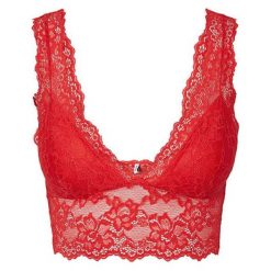 Pieces Biustonosz damski Lina Lace Bra Top Noos Chinese Red (rozmiar S). Czerwone biustonosze Pieces, s, bez wzorów, bez kołnierzyka. W wyprzedaży za 55,00 zł.