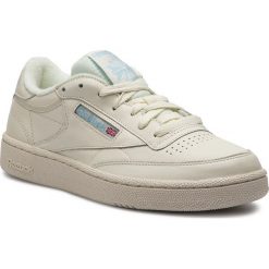 Buty Reebok - Club C 85 Mu DV3894 Classic White/Denim Glow. Białe sneakersy męskie Reebok, na co dzień, bez wzorów, ze skóry, klasyczne, bez zapięcia. Za 379,00 zł.