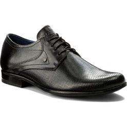 Półbuty LASOCKI FOR MEN - MB-MOSE-S16-04 Czarny 1. Czarne buty wizytowe męskie marki Lasocki For Men, ze skóry. Za 179,99 zł.