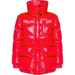 Kurtka puchowa WOOLRICH W'S ALQUIPPA. Czerwone kurtki damskie Woolrich, s, z aplikacjami, z nylonu, bez kaptura. Za 3080,00 zł.