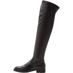 XTI Muszkieterki black. Czarne buty zimowe damskie marki Xti, z materiału. W wyprzedaży za 223,20 zł.