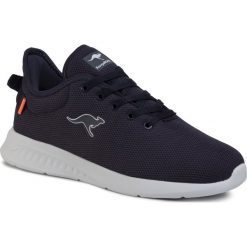 Buty KANGAROOS - Kl-A Clip 79129 000 4131 Dk Navy/Neon Orange. Niebieskie buty sportowe męskie KangaROOS, z tworzywa sztucznego, bez zapięcia, na fitness i siłownię. Za 169,00 zł.