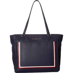Tommy Hilfiger Damska torebka Carmen Tote Tommy Navy. Niebieskie torebki klasyczne damskie TOMMY HILFIGER, bez wzorów, eleganckie, bez dodatków. Za 791,00 zł.