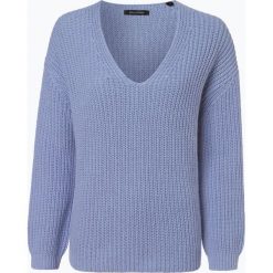 Marc O'Polo - Sweter damski z dodatkiem alpaki, niebieski. Różowe swetry klasyczne damskie marki U.S. Polo, na co dzień, l, z nadrukiem, z bawełny, casualowe, polo, mini, proste. Za 749,95 zł.