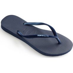 Havaianas - Japonki. Niebieskie klapki damskie marki Havaianas, z gumy. W wyprzedaży za 119,90 zł.