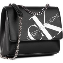 Torebka CALVIN KLEIN JEANS - Square Flap Xbody K60K606852 BDS. Czarne torebki klasyczne damskie Calvin Klein Jeans, bez wzorów, z jeansu, wizytowe, bez dodatków. Za 399,00 zł.