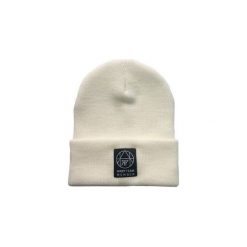 CZAPKA BEANIE MILK. Białe czapki damskie marki Harp Team. Za 49,00 zł.