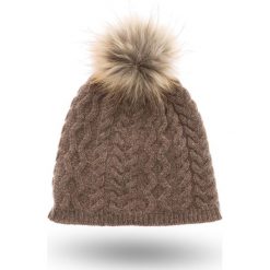 CZAPKA OLIMPO Max Mara Weekend. Pomarańczowe czapki damskie z wełny. Za 317,40 zł.