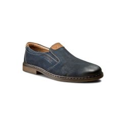 LASOCKI FOR MEN MI229-16059. Czarne półbuty męskie Lasocki For Men, bez wzorów, ze skóry, bez zapięcia. Za 179,99 zł.