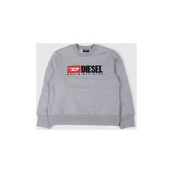 Bluzy Diesel 00j48E 0IAJH SCREWDIVISION. Szare bluzy damskie Diesel, bez wzorów, bez rękawów, bez kaptura. Za 212,61 zł.