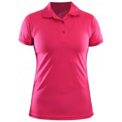One Way Damska Koszulka Polo Short Sleeve Pique Pink Xs. Różowe bluzki sportowe damskie One Way, xs, z tkaniny. Za 99,00 zł.