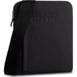 Saszetka BOSS - Hyper 50418656 001. Czarne torby męskie skórzane Boss, bez wzorów, z materiału, młodzieżowe. Za 479,00 zł.