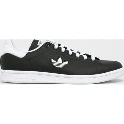 Adidas Originals - Buty Stan Smith. Czarne buty sportowe męskie adidas Originals, ze skóry, na sznurówki. Za 399,90 zł.