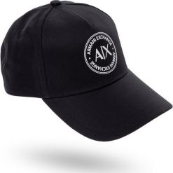 CZAPKA Z DASZKIEM armani exchange. Czapki męskie Armani Exchange, na zimę, bez wzorów, sportowe. Za 259,00 zł.