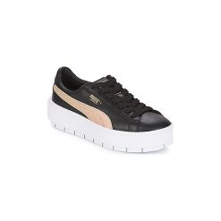 Buty Puma WN PLATFORM TRACE BSQT.BLK. Trampki i tenisówki damskie Puma. Za 363,30 zł.