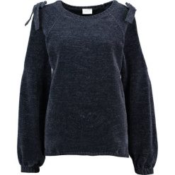 Swetry klasyczne damskie: Vila VICAP Sweter dark navy