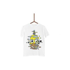 Koszulka Bender Simpsons Męska. Białe koszulki męskie marki Failfake, s, bez wzorów, bez kołnierzyka. Za 130,00 zł.