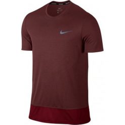 Koszulki sportowe męskie: Nike Koszulka męska Brthe Top SS czerwona r. L