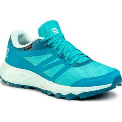 Buty SALOMON - Trailster 2 Gtx W GORE-TEX 409639 Bluebird/Icy Morn/Lyons Blue. Niebieskie buty sportowe damskie Salomon, z materiału, sportowe, do biegania. Za 439,00 zł.