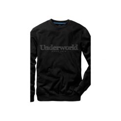 Bluza UNDERWORLD casual Since 1979. Czarne bluzy męskie marki Underworld, s, z nadrukiem, z bawełny. Za 119,99 zł.