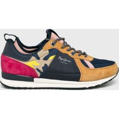 Pepe Jeans - Buty. Szare buty sportowe męskie marki Pepe Jeans, z jeansu, na sznurówki. Za 429,90 zł.